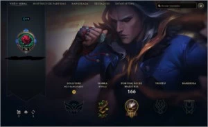 CONTA DO LOL COM 14 SKINS E 61 CAMPEÕES - League of Legends