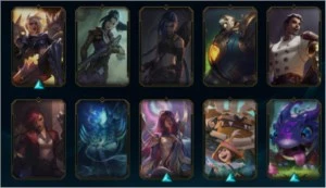 CONTA DO LOL COM 14 SKINS E 61 CAMPEÕES - League of Legends