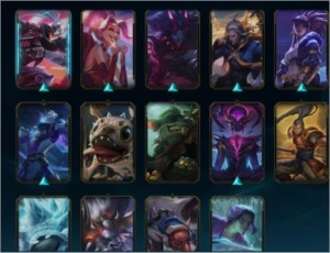 CONTA DO LOL COM 14 SKINS E 61 CAMPEÕES - League of Legends