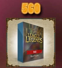 560 Riot Points - League of Legends LOL