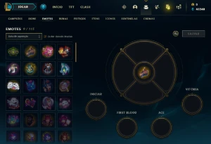 Conta PLATINA 4 | 61% Win - Lol (League Of Legends) Elomoon