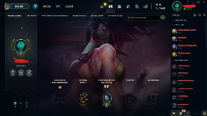 Conta League of Legends nv. 43 LOL