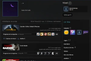 Conta Prime Aguia 2, 6 Anos De Steam - Counter Strike CS