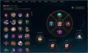 Conta LV 194 Prata II, 116 champs, 103 skins(10 lend, 2 ult) - League of Legends LOL