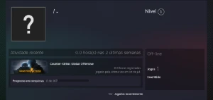 Conta nova com Pin Alyx genuíno + Kit de música - Counter Strike CS