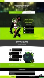 CRIAÇÃO DE SITE ONE PAGE - PROMOÇÃO - Redes Sociais