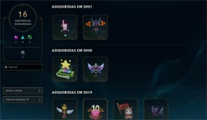 Conta LOL Pra Smurf ADC/JUNGLER - League of Legends
