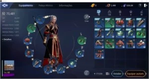 Conta mir4 lv 50 com 53k power
