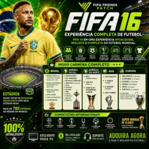 FIFA 16 + Patch V10 + FIX 10.2 (ENTREGA AUTOMATICA)
