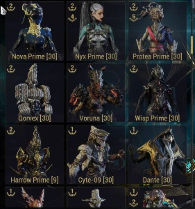 Conta warframe mr 24 - Outros