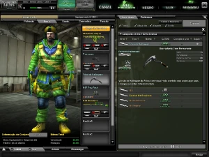 Conta de combat arms/ patente PT / lider de clan