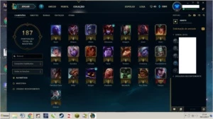 Conta League of Legends LOL
