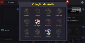 Conta 8 Ball Pool com 1M de fichas + Anéis Las Vegas e Toron - Outros