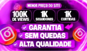 (Mais Barato) Seguidores/Curtidas/Views - Instagram - Redes Sociais