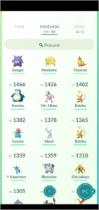 CONTA POKÉMON GO LEVEL 29