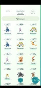 CONTA POKÉMON GO LEVEL 29