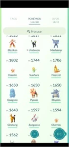 CONTA POKÉMON GO LEVEL 29