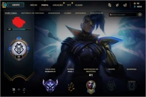 CONTAS DIAMANTE IV S10 - League of Legends LOL