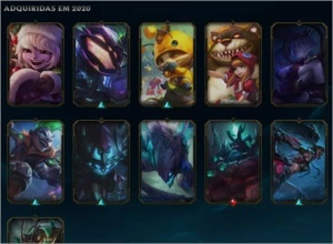CONTAS DIAMANTE IV S10 - League of Legends LOL