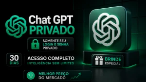 ChatGPT Plus – 30 dias – Conta privada (só sua) - Assinaturas e Premium