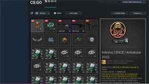 conta csgo com 4 medalhas + inventario com 180 reais - Counter Strike