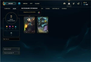 Conta Platina 1 com 25 Champs e 2 Skins ( 79 PDL ) - League of Legends LOL