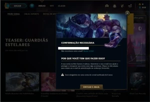 Conta Platina 1 com 25 Champs e 2 Skins ( 79 PDL ) - League of Legends LOL