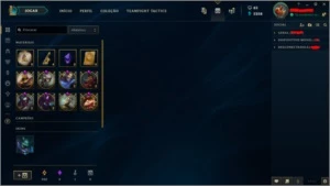Conta League of Legends LOL