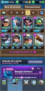 Conta com quasse todas lendárias - Clash Royale