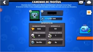 Conta de browl stars (nivel 31) - Outros