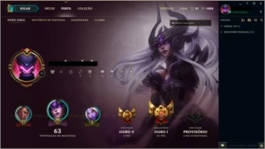 Conta Lol Gold 1 - League of Legends