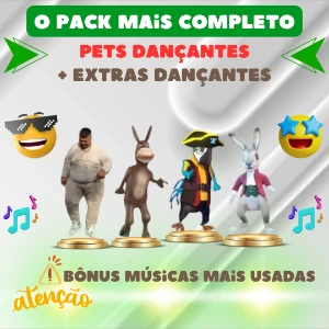 Pack Pets Dançantes + Diversos Personagens + Bônus! - Others