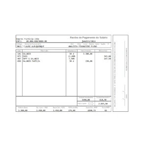 Modelo Holerite Contra-cheque Recibo Editável No Excel - Outros