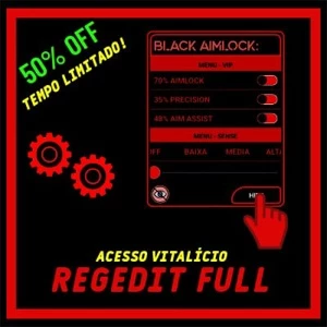 REGEDIT MOBILE - FREE FIRE - MELHOR VIP DO MERCADO!