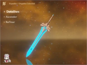 GENSHIN IMPACT CONTA COM ORGULHO CELESTIAL AR10