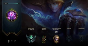CONTA PLATINA 4 PRECINHO!! - League of Legends LOL