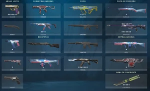 Conta Valorant Platina 2 e Skins