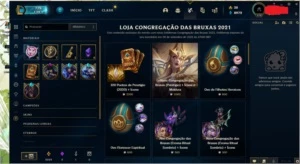 Conta do lol level 378 cheia de skin - League of Legends