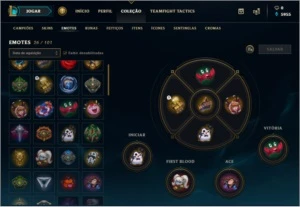 Conta League of Legends LOL