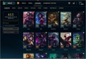 Conta League of Legends LOL