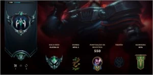Conta LOL PLATINA 2 - 84 CHAMPS - 39 SKINS - MMR ALTO - League of Legends