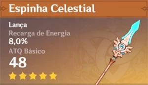 AR 50 Ayato, Albedo, Espinha Celestial, Mona e Diluc - Genshin Impact