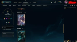 Conta LOL para Smurf ideal para MONO RIVEN - League of Legends