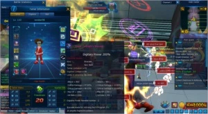CONTA DMO OGUDO/UFX/GALLANTX - Digimon Masters Online
