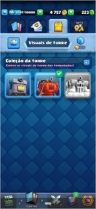 Conta Clash Royale com quase todas as Cartas