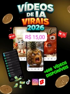 Pack De Vídeos De Objetos Falantes  Virais (+600) - Outros
