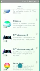 Conta de Pokémon GO
