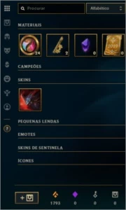 Conta league of legends -MMR de gold 3 - md10 não feita LOL