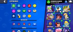 Fama Global / 10 Prestigios / 38 Buffies / 59 Hipercargas - Brawl Stars