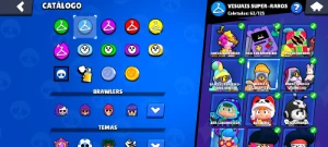 Fama Global / 10 Prestigios / 38 Buffies / 59 Hipercargas - Brawl Stars